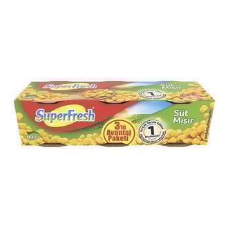 Superfresh Mısır 3x200 g