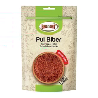 Bağdat Acı Kırmızı Pul Biber 210 G ( Ekonomik Boy ) 