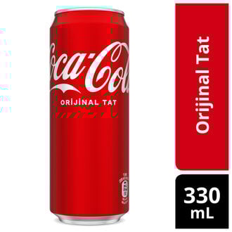 Coca-Cola Orijinal Tat Kutu 330 Ml 