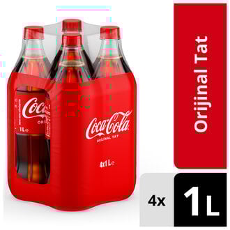 Coca-Cola Orijinal Tat Pet 4X1 L 