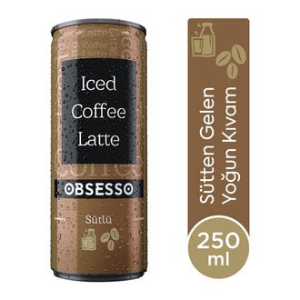 Obsesso Iced Coffee 250 Ml Latte Sutlu 