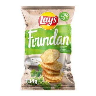 Lay's Fırından Yoğurt Mevsim Yeşillikleri Patates Cipsi Parti Boy 134 gr 