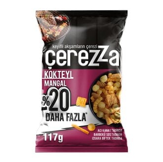 Çerezza Kokteyl Mangal Mısır Cipsi Süper Boy 117 gr 