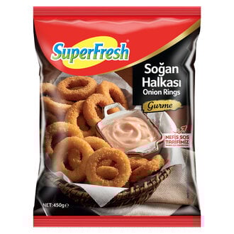 Superfresh Soğan Halkası Gurme 450 G 