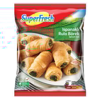 Superfresh Ispanaklı Rulo Börek 500 G 