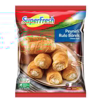 Superfresh Peynirli Rulo Börek 500 G 