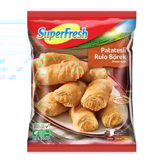 Superfresh Patatesli Rulo Börek 500 G 