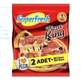 Superfresh Pizza King 2'li 390 G 