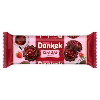 Ülker Dankek Çilekli&Çikolatalı Tart Kek 180 G 