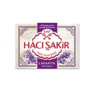 Hacı Şakir Lavanta Beyaz Kalıp Sabun 4X150 G 