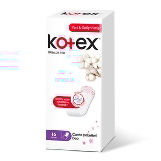 Kotex Günlük Ped 16'lı Uzun 
