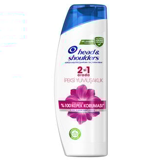 Head & Shoulders İpeksi Yumuşaklık 2'si 1 Arada Kepeğe Karşı Etkili Şampuan 330 ml 
