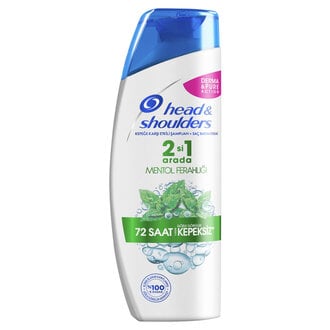 Head & Shoulders Mentol Ferahlığı 2'si 1 Arada Kepeğe Karşı Etkili Şampuan 330 ml 