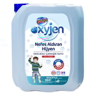 Bingo Oksijen Çamaşır Suyu Okapliptüs 3.240 Ml 