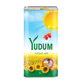 Yudum Ayçiçek Yağı Teneke 5 L
