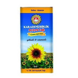 Karadenizbirlik Ayçiçek Yağı Teneke 5 L