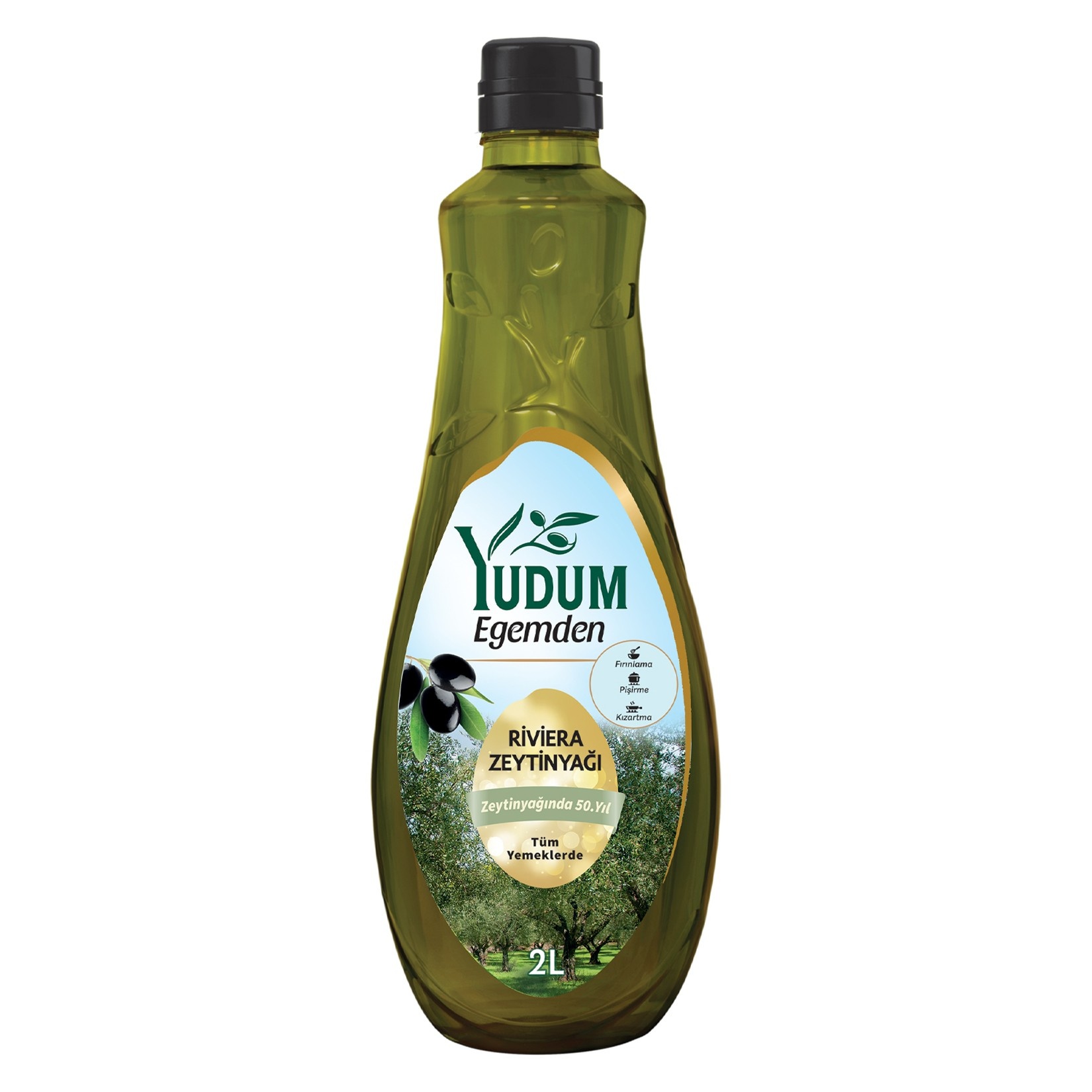 Yudum Egemden Rıvıera Zeytinyağı 2 L